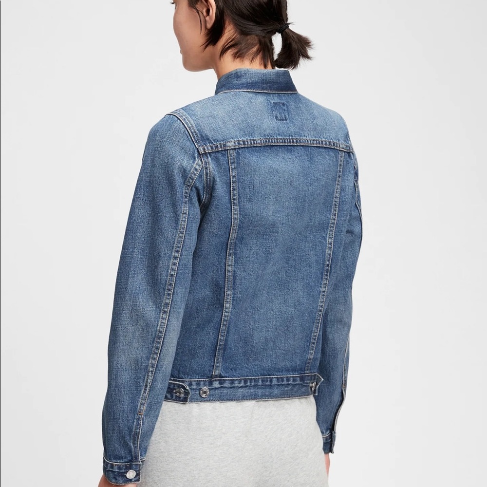 Gap 1969 Moderate Distressed Jean Jacket - Picture 2 of 6